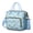 Sky-blue-30, variant on Cute Emperor Penguin Print Insulated Lunch Bag, Large Leakproof Lunch Cooler Tote with Snowflake and Winter Animal Patterns, Dual Compartments for Work or Picnic