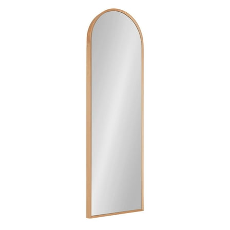 Kate and Laurel 16 x 48 Arch Wall Mirror, Off-white