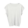 thumbnail image 4 of laqbezok Women's Ribbed Knit Top, Casual Crew Neck Dolman Sleeve Blouse, Soft Lightweight Pullover, Versatile Textured Summer Tee, 4 of 5