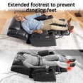 thumbnail image 6 of MCombo Oversized Triple Motor Power Lift Recliner with Adjustable Headrest for Big Tall Elderly, Faux Leather(Black, Large-Wide), 6 of 10