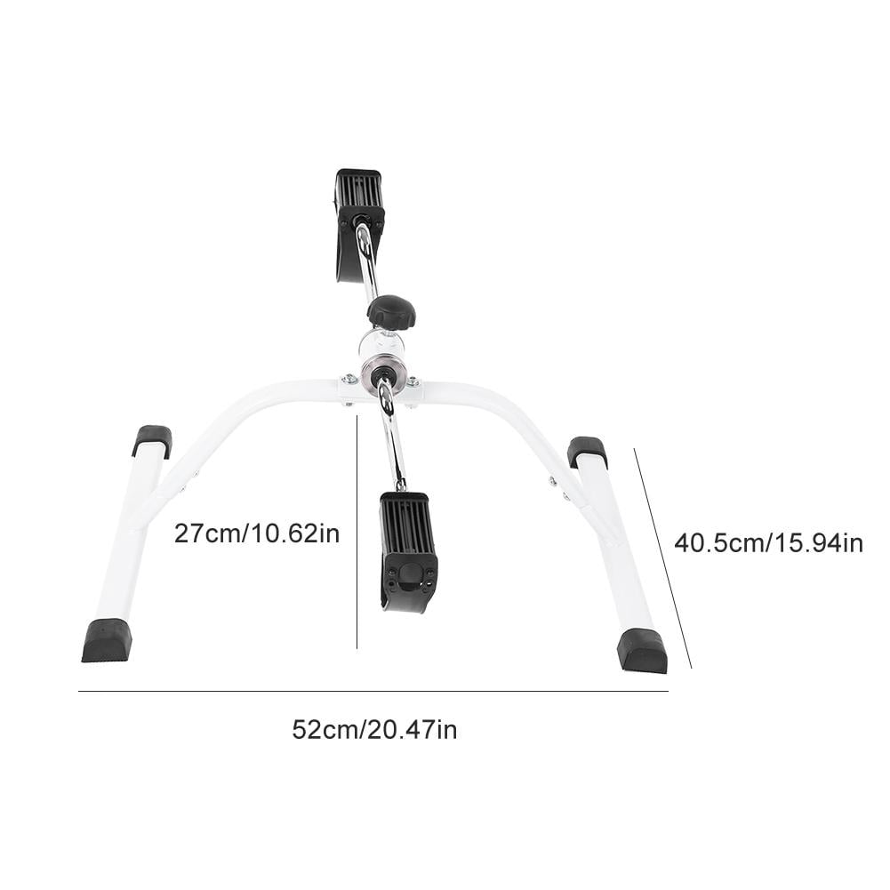 Noref Foot Pedal Trainer, Multifunctional Mini Exercise Bike Hand Foot Pedal Trainer Elderly Exerciser Home Use, Gift for Elderly/Office