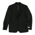 thumbnail image 2 of Calvin Klein Mens Notch Lapel Two Button Blazer Jacket, Black, 46 Long, 2 of 2
