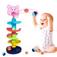 thumbnail image 1 of Kids Ball Towel Set Funny Ball Drop Rolling Toy Educational Toy for Toddlers, 1 of 10