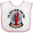 thumbnail image 3 of Inktastic Portland Maine Funny Lobster Lover Boys or Girls Baby Bib, 3 of 4