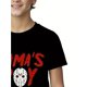 thumbnail image 3 of Mama's Boy Graphic Tee for Boys, Casual Crew Neck Short Sleeve T-Shirt, Cotton Knit Fabric, with 3D Print, for Summer, Weekend Casual Wear, Tween Boy Clothes, 3 of 5