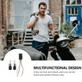 thumbnail image 3 of 48 to 60V Anti Theft Horn Alarm with Long Distance Waterproof Security System Remote Engine Start Arming Disarming for Scooter Random Style, 3 of 8