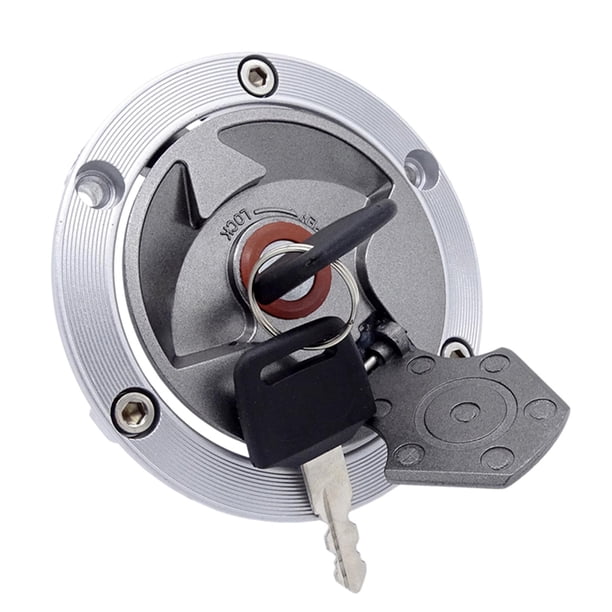 Tapa del tanque de combustible,Cubierta de la tapa del tanque de combustible de la motocicleta,Reemplazo de la tapa de la tapa del tanque de combustible,Tapa de tanque de aluminio CNC con 2