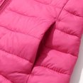 thumbnail image 3 of Luvrsol Kids Packable Hooded Puffer Jacket, Zip‑Up Lightweight Portable Boys Girls Outerwear 100-170, 3 of 6