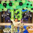 thumbnail image 4 of Video Game Birthday Decorations for Boys 13th Gaming Balloon Garland Kit Black and Green Game Controller Balloon for Gamer Themed Party Supplies, 4 of 6