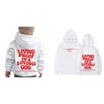 thumbnail image 5 of Kids Girls Hoodies Jesus Loves You Hoodies Long Sleeve Graphic Hoodies Fashion Loose Pullover Top Cute Sweatshirts Girl Clothes Size 6-8 Years Cute&nbsp;Boy Girl&nbsp;Clothing, 5 of 6