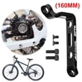 thumbnail image 4 of BLEEUS Bike Disc Brake Adapter Pm To Fm Bike Disc Brake Caliper Mount Adapter Cycling Essentials (160mm), 4 of 9