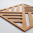 thumbnail image 5 of Ekena Millwork 11 3/8"W x 11 3/8"H x 1/4"T Small Allen Decorative Fretwork Wood Wall Panels, Alder, 5 of 18