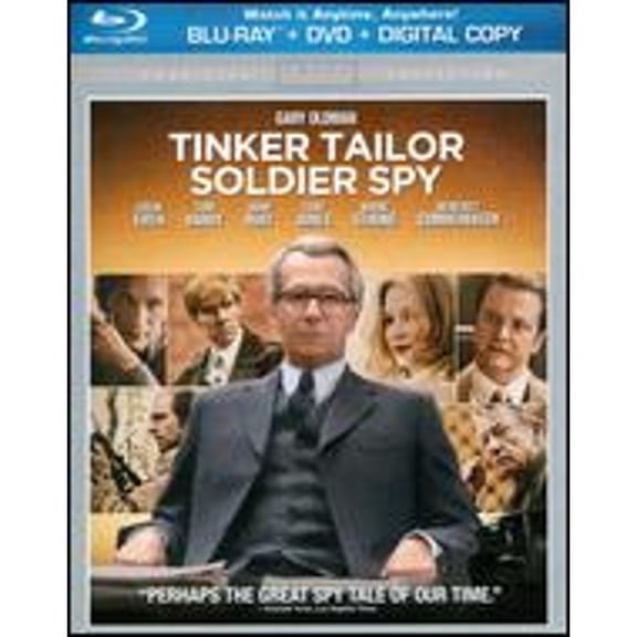 Pre-Owned Tinker, Tailor, Soldier, Spy [2 Discs] [UltraViolet] [Blu-ray/DVD] (Blu-Ray 0025192149801) directed by Tomas Alfredson