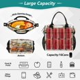 thumbnail image 5 of Large Insulated Lunch Bags for Women Men Leakproof Thermal Meal Lunch Tote Bag for Office Work Picnic Travel Truck Full Of Pumpkins 9L, 5 of 6