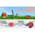 thumbnail image 4 of Floseru Gas Powered String Trimmer,52CC 2-Stroke Weed Wacker,2 in 1 Brush Cutter, 4 of 9