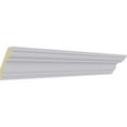 thumbnail image 4 of 3"H x 3"P x 4 1/4"F x 94 1/2"L Palmetto Crown Moulding, 4 of 14