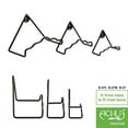 thumbnail image 3 of ACHLA Designs B-37S-2 4.5 in. Plate Wall Hanger, Small - Pack of 2, 3 of 5