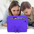 thumbnail image 6 of Galaxy Tab A8 10.5-inch X200/X205 Case,Dteck Shockproof EVA Foam Kids Friendly Handle Lightweight Protective Kickstand Cover for Samsung Tab A8 10.5-inch 2021 (X200,X205),Purple, 6 of 6