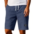 thumbnail image 2 of Mens Shorts, Elastic Waist Dstring, Summer Beach Casual Shorts,3XL, 2 of 4