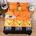 thumbnail image 1 of Hello Kitty KT lit chat ensemble 4 Pcs Hello Kitty fille housse de couette dortoir étudiant simple ensemble 3 Pcs, 1 of 5