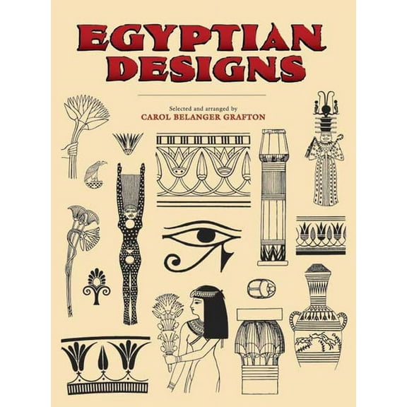 Dover Pictorial Archive: Egyptian Designs (Paperback)
