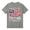 Light Gray, variant on 250 Anniversary USA Crewneck Shirt for Boys Short Sleeve Pullover America Patriotic Tee