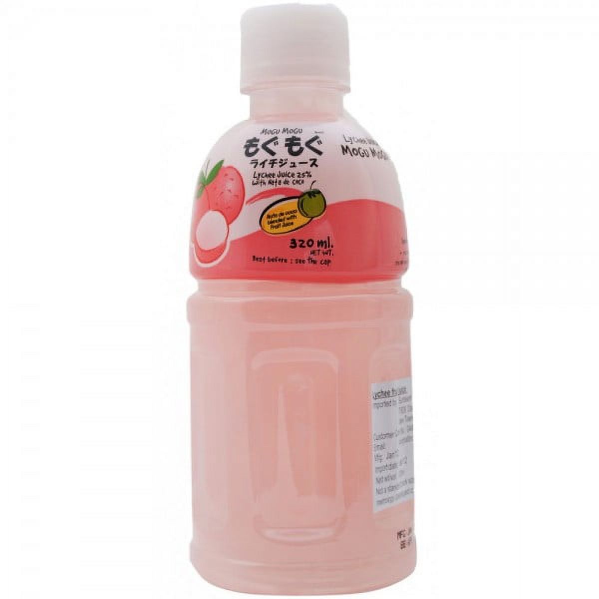 9 pack) Mogu Mogu Juice, Mango & Coconut Juice, 10.8 Fl oz, 1 Ct 