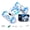 Blue, variant on Gesture Sensing Remote Control  Stunt Car for Kids