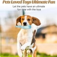 thumbnail image 2 of Dog Toy Water Bottle Cruncher Chew Bottle Toys for Dogs Plastic Water Bottle Chew Toys for Dogs with Ball, 2 of 5