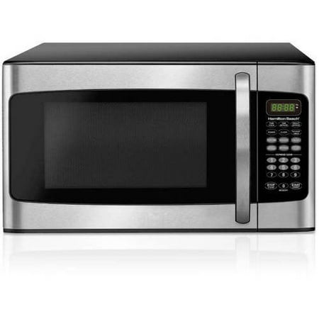 Hamilton Beach 1.1 Cu. Ft. Microwave Oven, Stainless Steel