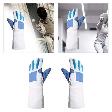 2x Fencing Gloves Premium Fencing Training Equipment for Competition Train