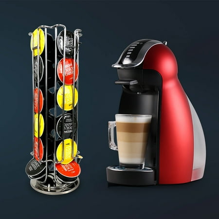 360 Rotating 24 Capsule Coffee Pod Holder Dispenser Coffee Capsules Dispensing Tower Stand Coffee Capsule Storage Shelf Walmart Canada