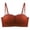 Wine, variant on Womens Wirefree Bra Breathable Comfortable Front Closure Bra for Everyday Full Coverage Push Up T-Shirt Bra, Convenient Fastening, Underwear 34A