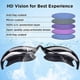 thumbnail image 3 of Swim Goggles, No Leaking Anti-Fog Indoor Outdoor Swimming Goggles with UV Protection Mirrored Clear Lenses, 3 of 4