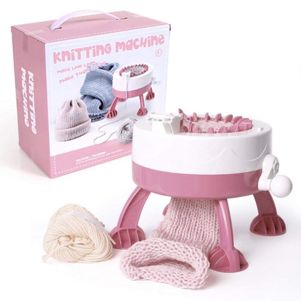 AJZIOJIRO Kids Girls Toys 22 Needles Knitting Machine Toys Kids 48 Needles Hand-knitted Toys Educational Toys for 6-12 Year Old Girls Gift
