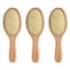 thumbnail image 1 of 3X Aguja de Acero de Madera Cepillo para el Cabello Pin Cepillo para el Cabello Masaje del Cabelludo Mejorar del Cabello de Madera Peine para Desenredar-A, 1 of 3