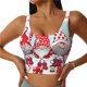 thumbnail image 1 of Balery Christmas Sujetadores deportivos con espalda cruzada para mujer, acolchados, sin costuras, de alto impacto, ideales para yoga, gimnasio, entrenamiento y fitness.-Medium, 1 of 8