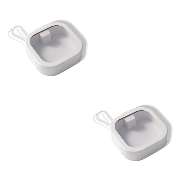 Inteprter Caja de almacenamiento de postizos protector bucal estuche de baño contenedor de viaje de oficina portátil accesorios de protección Type1 NO1