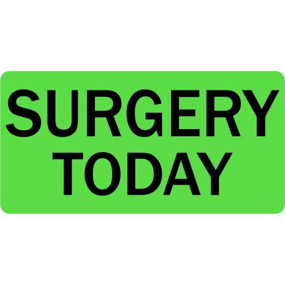 Surgery Today Veterinary Labels