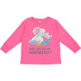 thumbnail image 3 of Inktastic Will You Be My Godparents? Cute Elephants Moon and Stars Boys or Girls Long Sleeve Toddler T-Shirt, 3 of 5