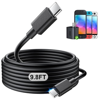 Genuine Fitbit Charging Cable - Compatible With Luxe, Charge 5, Versa Sense (Black)