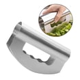 thumbnail image 1 of Cuchillo de material acero inoxidable para , picador, cuchillo de doble hoja, cuchillo , para s y verduras, herramienta perfecl picadora de ensaladas, 1 of 6