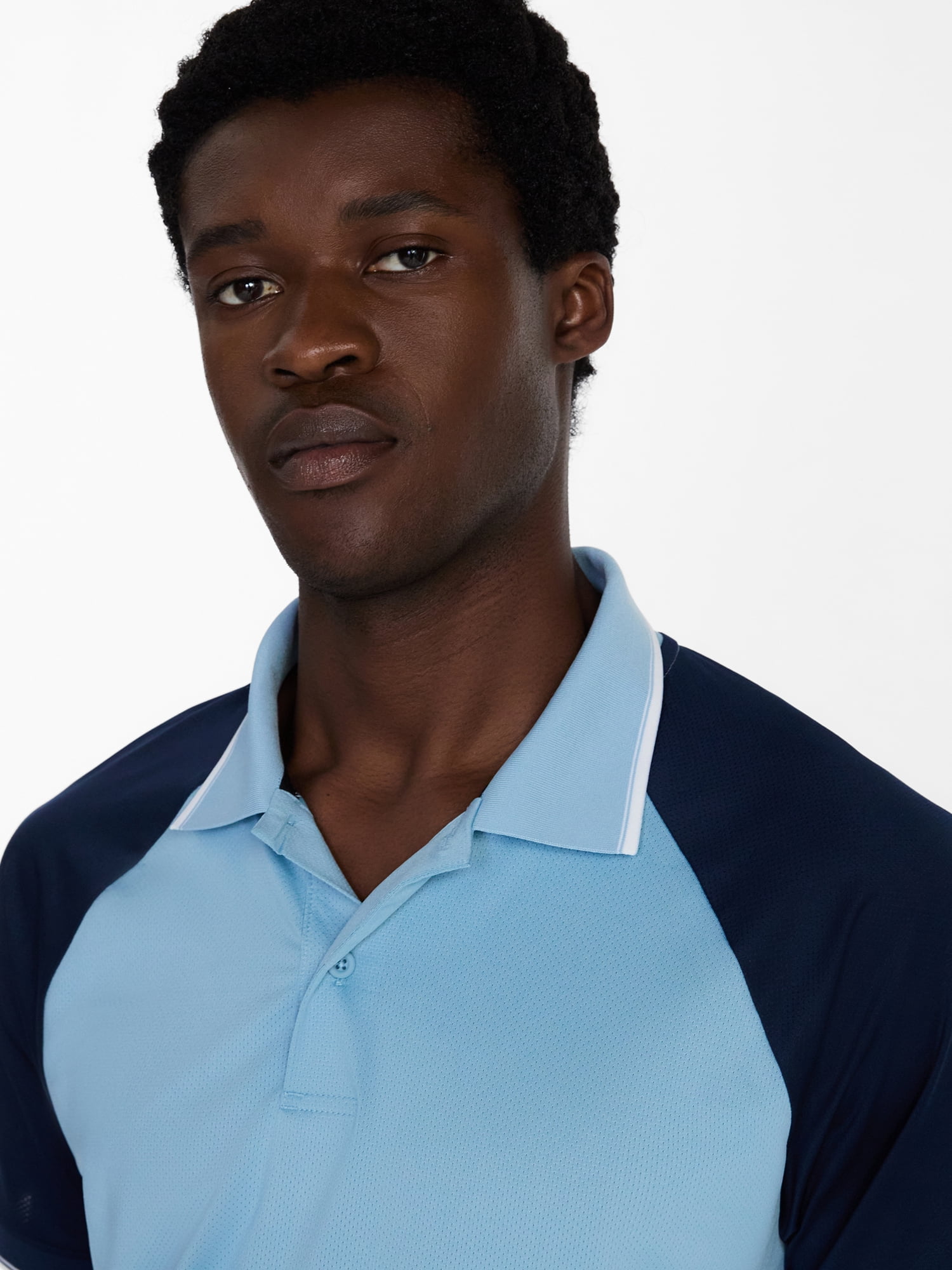 Athletic Works Men's and Big Men's Modern Tennis Polo Shirt, Sizes XS-3XL