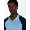thumbnail image 4 of Athletic Works Men's and Big Men's Modern Tennis Polo Shirt, Sizes XS-3XL, 4 of 5