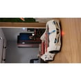 thumbnail image 2 of Titi Racer Modern GTI Wood Twin Race Car Bed with Remote Control in White, 2 of 10
