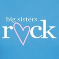 thumbnail image 3 of CafePress - Big Sisters Rock (Heart Versi Women's Dark T Shirt - Women's Traditional Fit Dark T-Shirt, 3 of 4