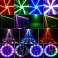 thumbnail image 4 of DJ Lights with Strip, Moving Head Beam Lights 6LED RGBW with DMX & Sound Activated for DJ KTV Bar Backdrop, 4 of 8