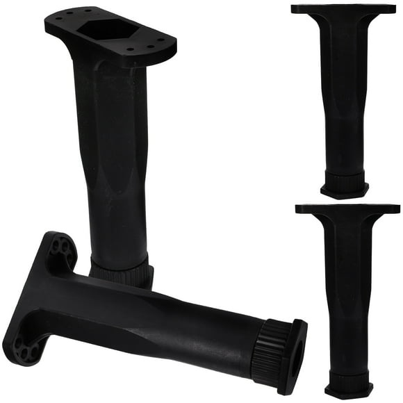 CRILSTYLEO 4Ud Patas De Soporte Para Ajustables De Material Resistente Color Negro