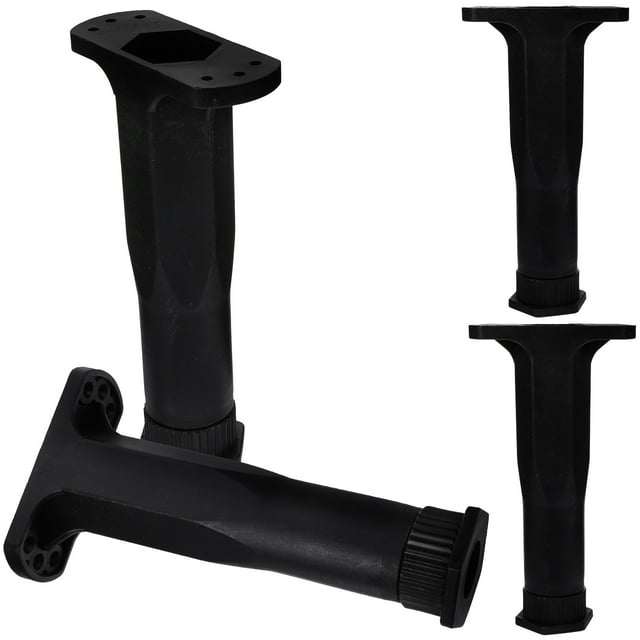 CRILSTYLEO 4Ud Patas De Soporte Para Ajustables De Material Resistente Color Negro