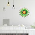 thumbnail image 1 of Xihbxyly Decoración de Pared con Flores de Hierro, Diseño de Girasol Colorido, Artesanía de Metal Resistente, Fácil de Instalar, Cerca Exterior, Jardín, Patio, Decoración Del Hogar, Idea de Regalo Vi, 1 of 3